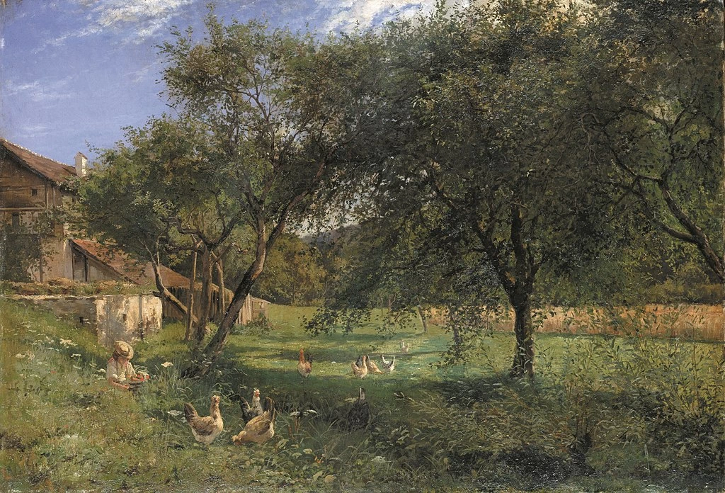 Paesaggio, 1877 - Museo delle Belle Arti di La Chaux, de, Fonds
